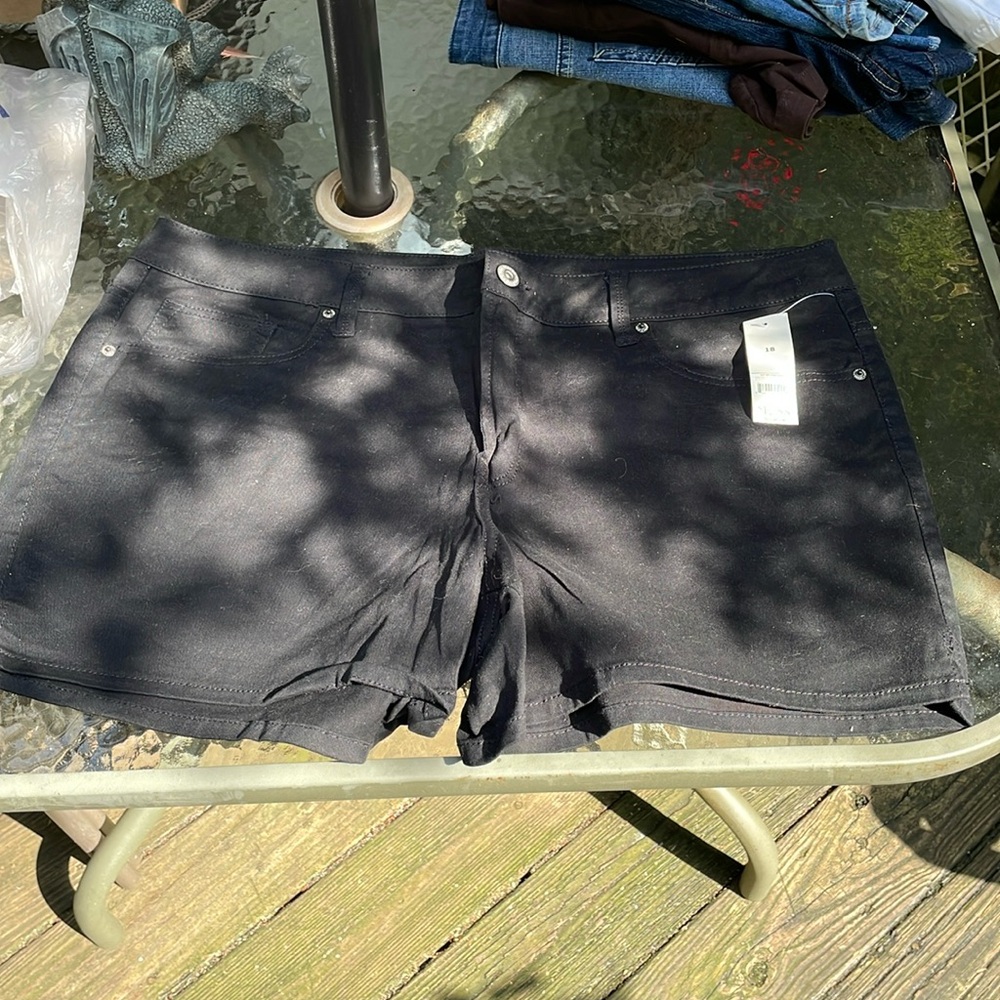 Black shorts